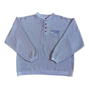 Vintage 90’s Starter St. Louis SLU Billikens Henley Style Sweatshirt